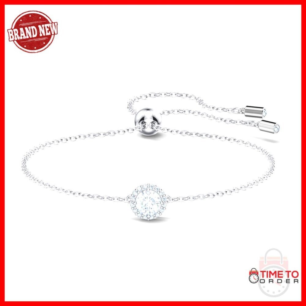 Crystal Bracelet Elegant Adjustable Chain Dainty Minimal Chic Everyday Wear